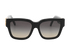 Louis Vuitton Z1566W Link PM Square Sunglasses, &pound;295, Accessories, Black, Front view