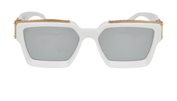 Louis Vuitton Z1166W Millionaire Sunglasses, Acetate, White, 3*