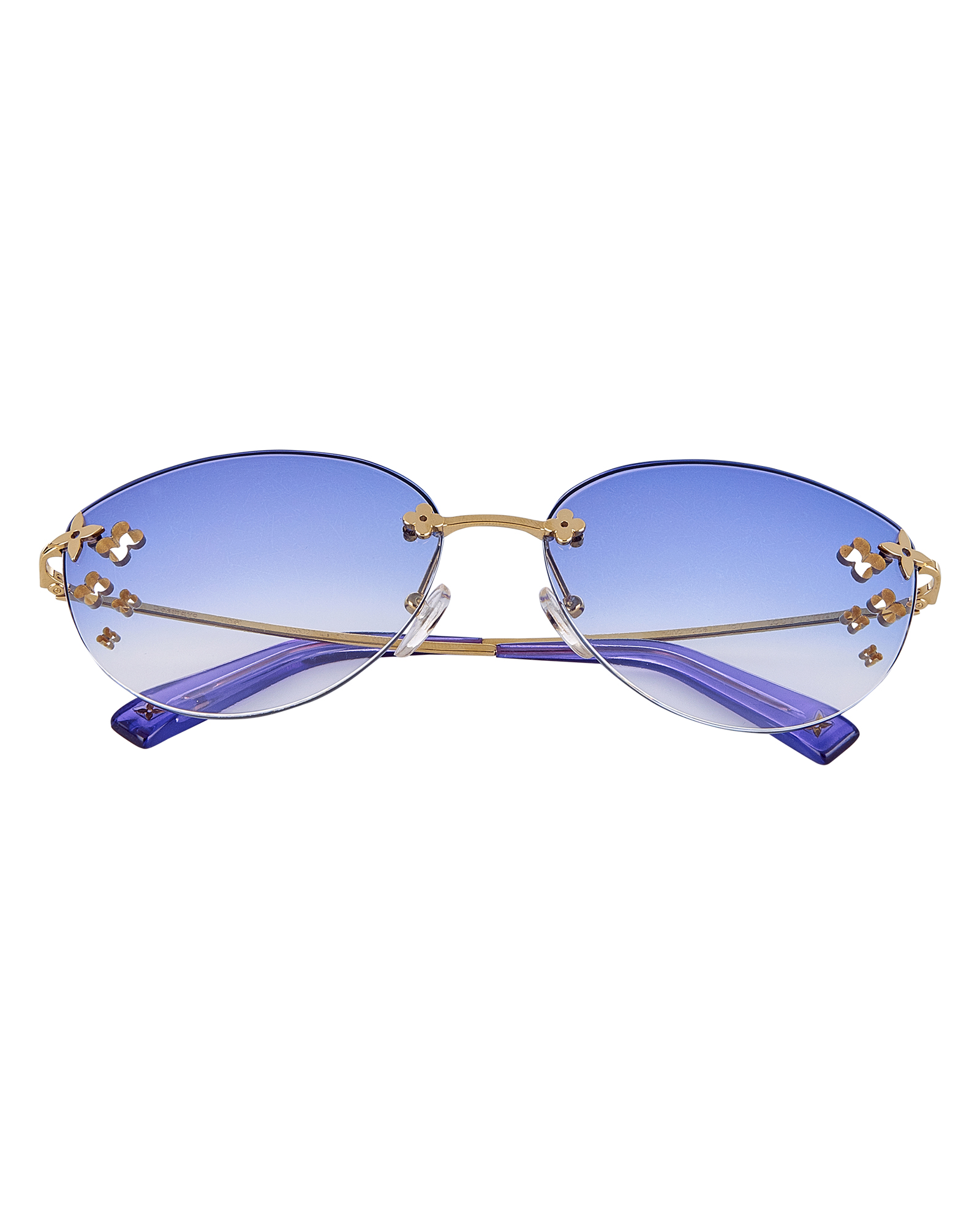 Louis Vuitton Purple Desmayo Sunglasses Louis Vuitton
