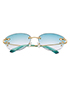 Louis Vuitton Desmayo Sunglasses Turquoise Lens, other view