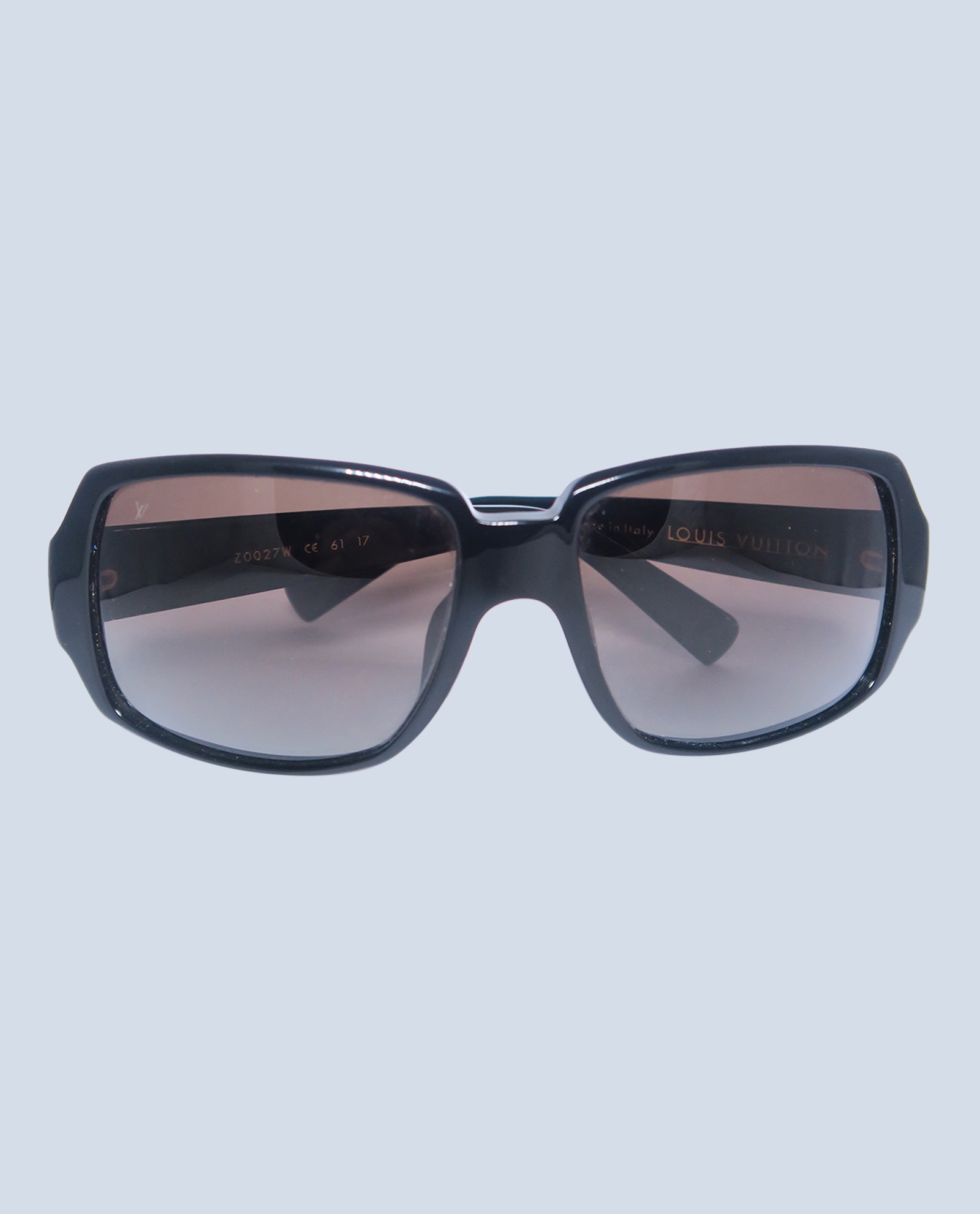 LOUIS VUITTON Obsession GM Z0642W Sunglasses Violet Glitter 125512