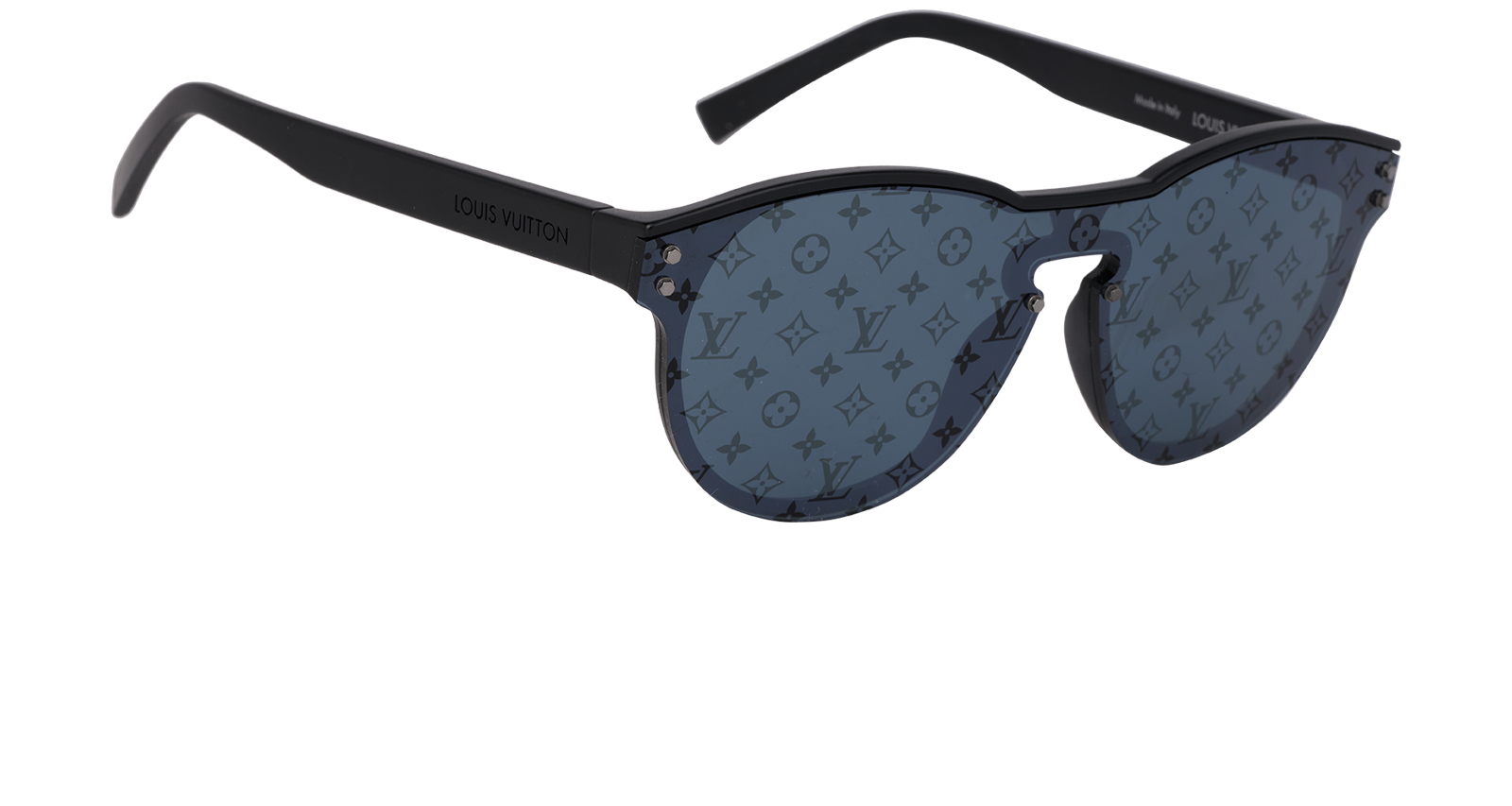 Louis Vuitton Z1333W LV Waimea Sunglasses, &pound;275, Accessories, Black, Side view