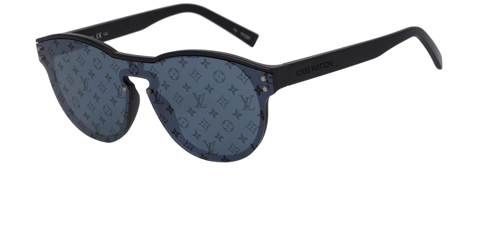 Louis Vuitton Z1333W LV Waimea Sunglasses, &pound;275, Accessories, Black, Bottom view