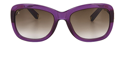 Purple Tinted Sunglasses, front view