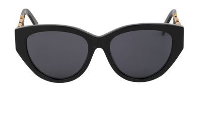 Louis Vuitton Z2640U Cat Eye Sunglasses, &pound;195, Accessories, Black, Front view