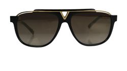 Louis Vuitton Mascot Pilot Sunglasses - Silver Sunglasses, Accessories -  LOU256566