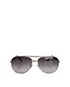 Louis Vuitton Attitude Pilote Aviator Sunglasses, front view