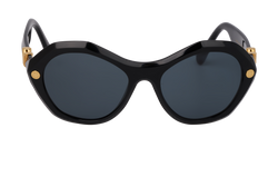 Louis Vuitton Z2368W Hexagonal Sunglasses, Acetate, Black, C, 3*