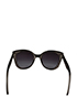 Marc Jacobs 196/S Perspex Sunglasses, back view