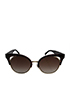 Marc Jacobs Cat Eye 215/S Sunglasses, front view