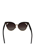 Marc Jacobs Cat Eye 215/S Sunglasses, back view