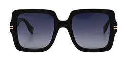 Marc Jacobs MJ1034/S Square Sunglasses, Acetate, Black, 2*