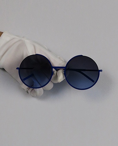 Marc Jacobs Oval Sunglasses 34/S W3BHL, front view