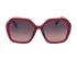Marc Jacobs Marc 689/S Geometrical Sunglasses, &pound;95, Accessories, Red, Front view