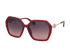 Marc Jacobs Marc 689/S Geometrical Sunglasses, &pound;95, Accessories, Red, Bottom view