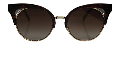 Marc Jacobs Cateye Sunglasses, front view