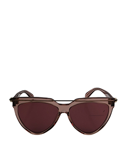 Alexander McQueen AM0087S Sunglasses,Plastic,Rose,B,4