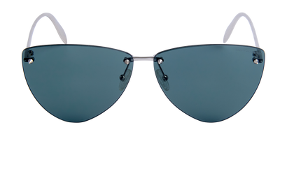 Alexander McQueen AM0103S Rimless Sunglasses, front view