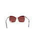 Alexander McQueen Rimless Sunglasses, back view