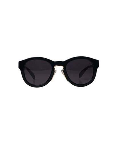 Alexander MqcQueen Round Sunglasses, front view