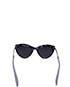Miu Miu SMU080 Cateye Sunglasses, back view
