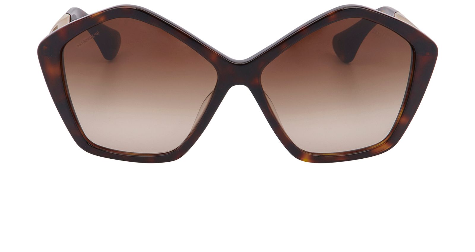 Miu miu hexagonal store sunglasses