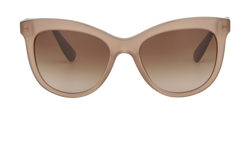 Miu Miu SMU 08U Butterfly Sunglasses, Acetate, Brown, DB/B, 3*