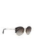 Miu Miu SMU 53R Cat Eye Sunglasses, side view