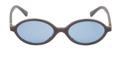 Miu Miu SMU 04Z Oval Sunglasses, front view