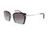 Miu Miu Rasoir Square-Frame Sunglasses, bottom view