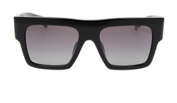 Miu Miu SMU10W Square Sunglasses, Acetate, Black, B/C/DB, 3*