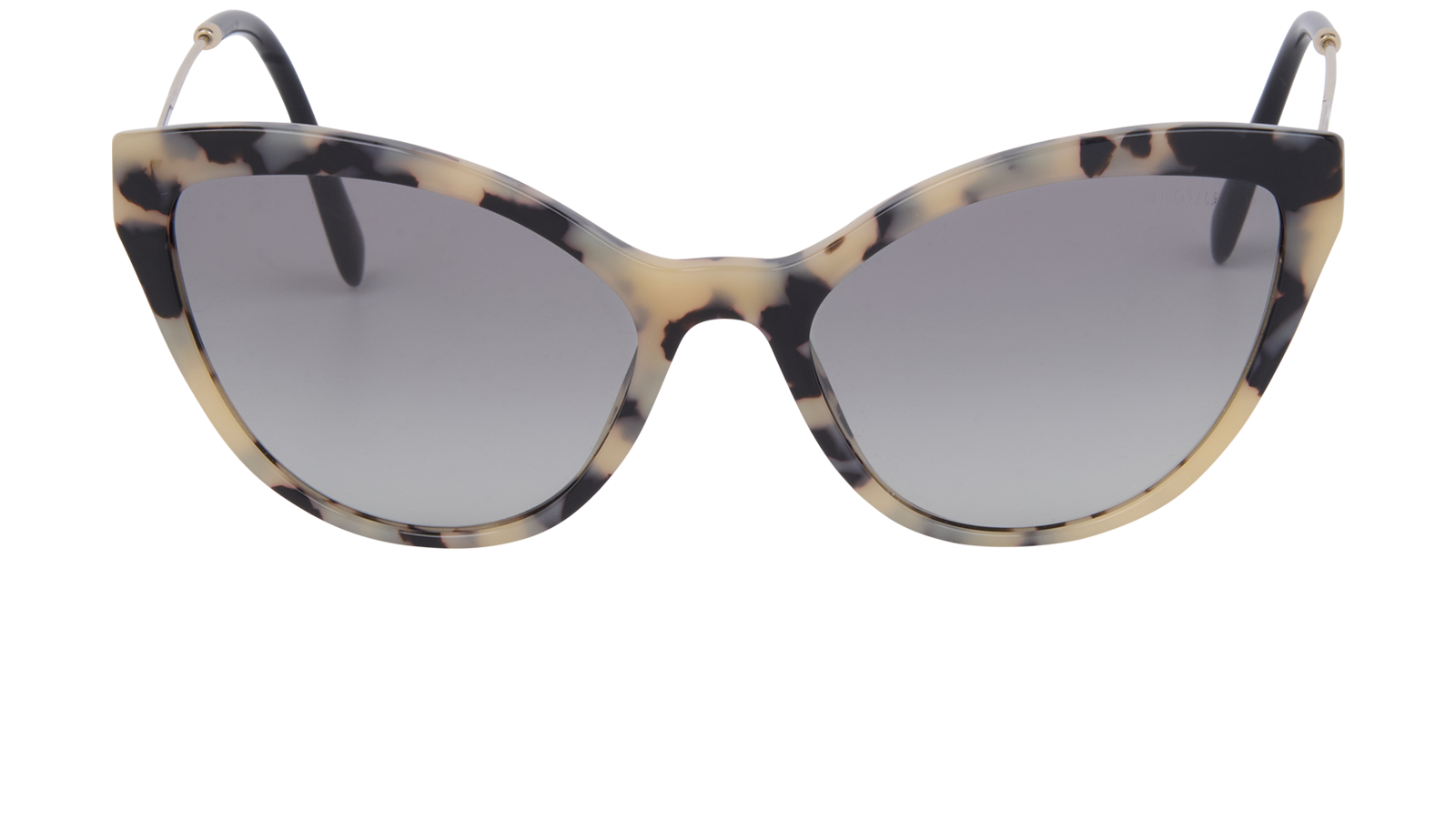 Miu Miu cat eye sunglasses SMU-03U Black Miu Miu SMU A03 Cat Eye Sunglasses | Fashion Eyewear US main image 4