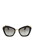 SMU10N Cateye sunglasses, front view
