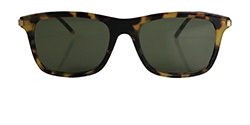 Marc Jacobs Square Sunglasses, Plastic/ Metal, Gold/Brown, Marc139/S, 1*