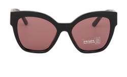 Prada SPR17Z Sunglasses, Acetate, Burgundy, B/C, 3*