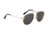 Prada SPR580 Aviator Sunglasses, &pound;110, Accessories, Black, Side view