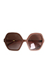 Prada Hexagon SPR06S Sunglasses, other view