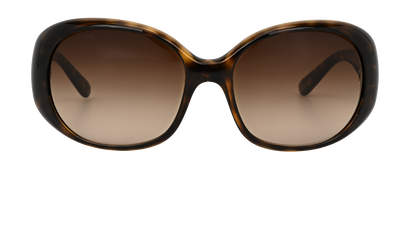 Prada SPR27L Sunglasses, £160, Accessories, Brown, Front view