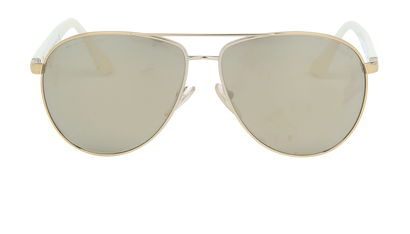 Prada SPR53Q Aviator Sunglasses, front view