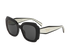 Prada SPR 16Y Square Sunglasses, bottom view