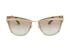Prada Ombre Grey Sunglasses, front view