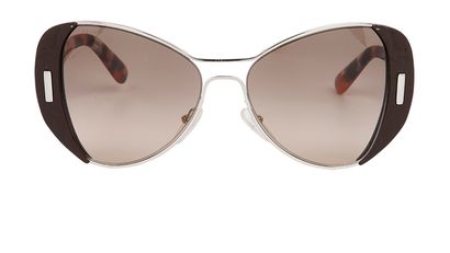 Prada Butterfly Shaped Sunglasses, front view