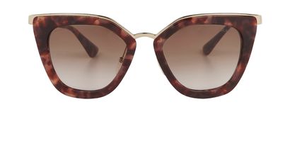 Prada Cat Eye SPR53S Sunglasses, front view
