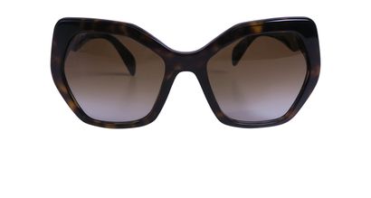 Prada Tortoise Shell Sunglasses, front view