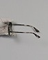 Prada SPR54S Cinema Evolution Sunglasses. Grey Lens, bottom view
