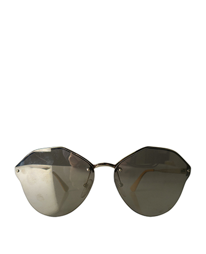 Prada PR Oval Sunglasses, front view