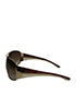 Prada SPR74G Sunglasses, bottom view