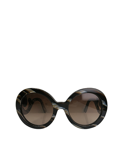 Prada SPR27N Round Sunglasses, front view