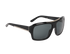 Prada SPR13L Rectangle Sunglasses, &pound;130, Accessories, Black, Side view
