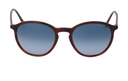 Prada SPR05X Round Sunglasses, Acetate, Brown, C/B, 2*